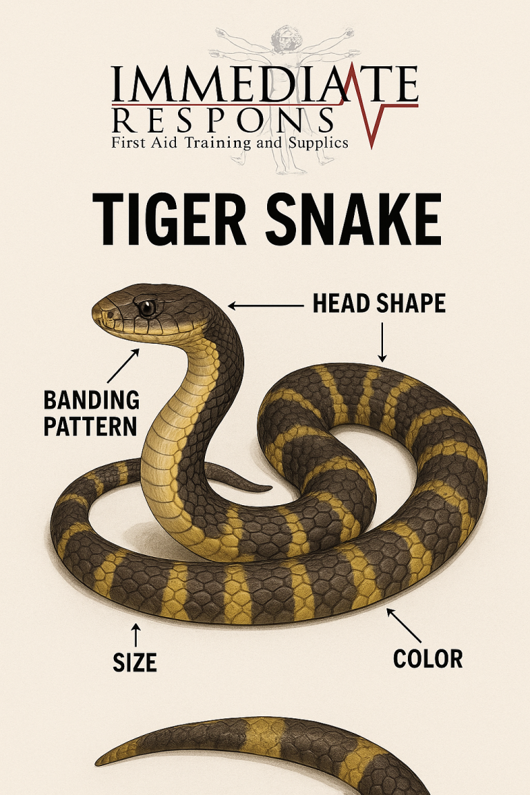 Tiger Snake Physical Characteristics and Identification