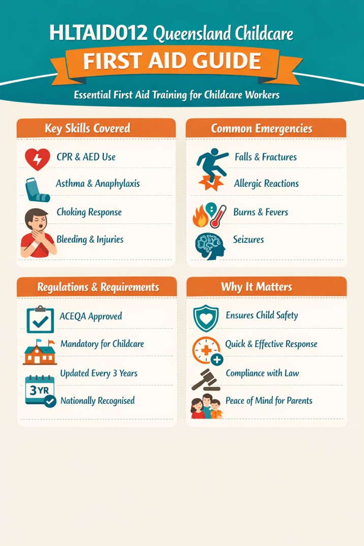 HLTAID012 in Queensland: The Complete Childcare First Aid Guide (2026)