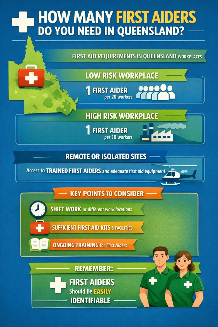 How Many First Aiders Does Your Queensland Workplace Need?